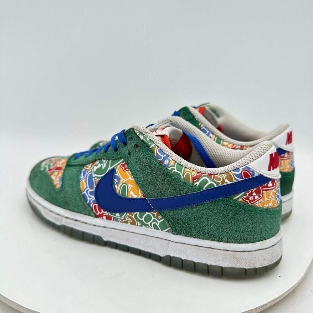 Nike Dunk Low Foam Youth Size 4.5Y Women 6 DZ5299-300 Finger Stadium Green Shoes - Picture 7 of 13